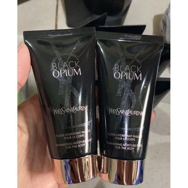 YSL - BLACK OPIUM SHIMMERING MOISTURE FLUID BODY LOTION 50ML