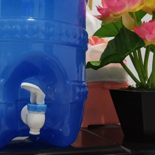 ➽ Tempat Minum Praktis Galon Keran 8 Liter Kran Air Minum Botol Minuman Galon Paling Murah ✯