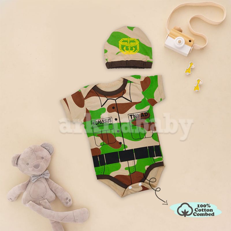 BAJU BAYI JUMPER BAYI PROFESI/JUMPSUT BABY-TNI-AD