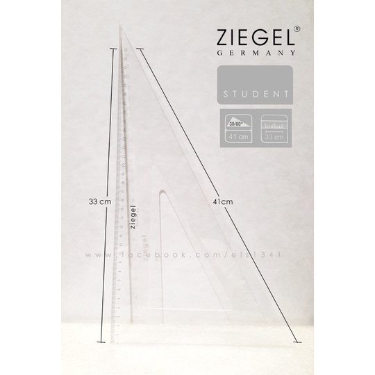 

Star Ziegel Penggaris Segitiga Set Promo