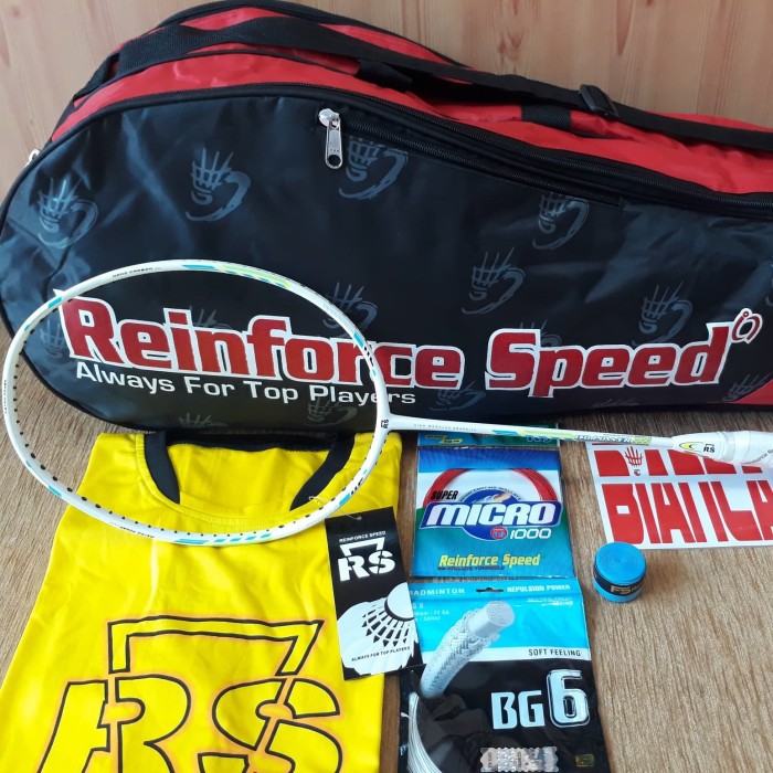 Promo raket badminton original RS iso power 555 Limited
