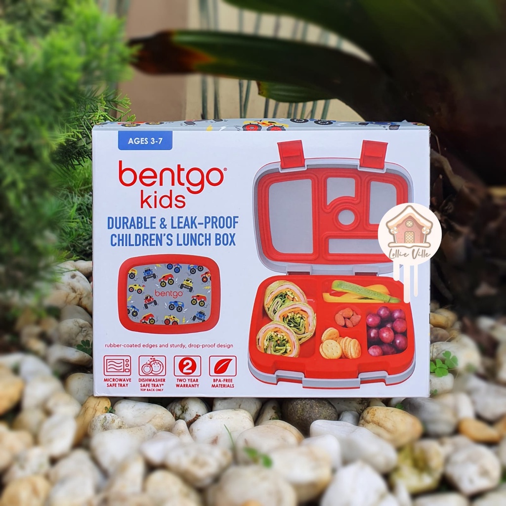 Bentgo Kids Prints Lunch Box - Trucks