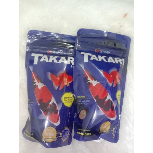 Takari Makanan Ikan Hias Koi