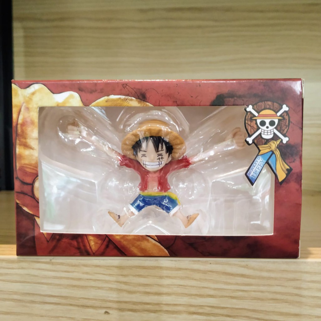 Acc Anime Kait Masker Gambar Anime One Piece Figure Luffy Strap Masker / gantungan kabel / kait kabel