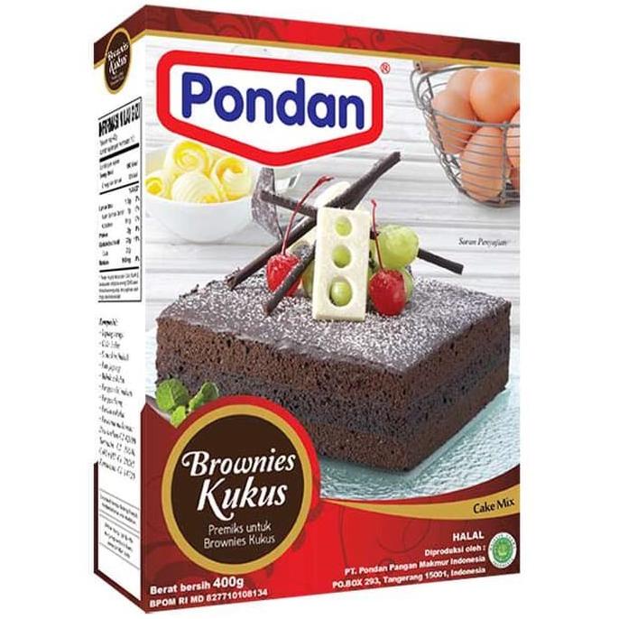 

[[COD]] Pondan Tepung Instan Brownies Kukus 400 gr PROMO Kode 383