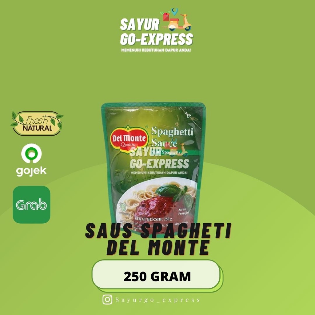 

Saus Spaghetti Del Monte 250 gram