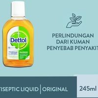 DETTOL ANTISEPTIK CAIR 245 ML / DETOL ANTI KUMAN / ANTI VIRUS