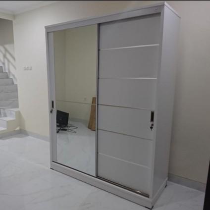 LEMARI PAKAIAN 2 PINTU SLIDING WSD PALAZIO HARGA PABRIK