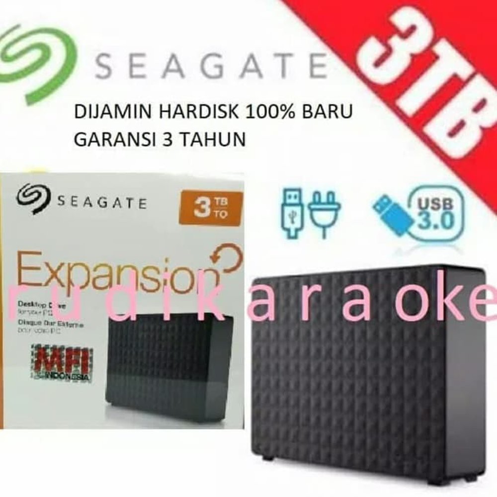 Hardisk 3TB 62 Ribu Lagu Karaoke KlipAsli Software FullVersion +Film Konser Fitness Termurah