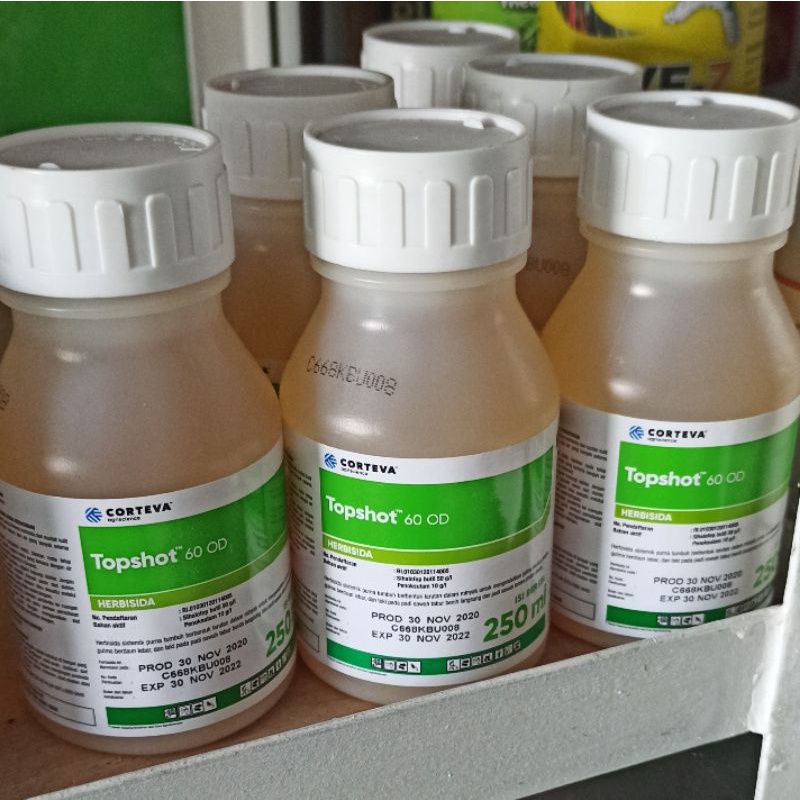 Herbisida selektif obat rumput padi suket pari topshot gulma topsot top shot 250ml