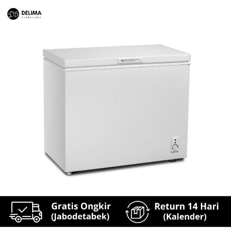 Chest Freezer 200 Liter Polytron PCF 217