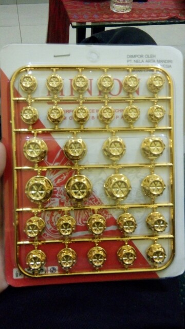 Tutup Baut L Gold Tutup Baut Variasi Motor Monel Baut Cover Baut Probolt Kondom Baut Varias