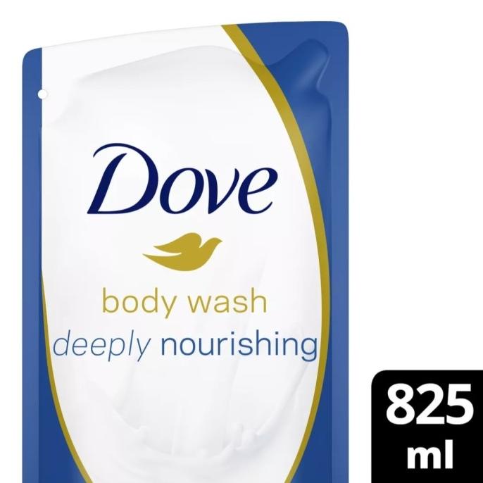[COD] Dove body wash deeply nourishing refill 850 ml sabun mandi cair dove TERBATAS Kode 1010