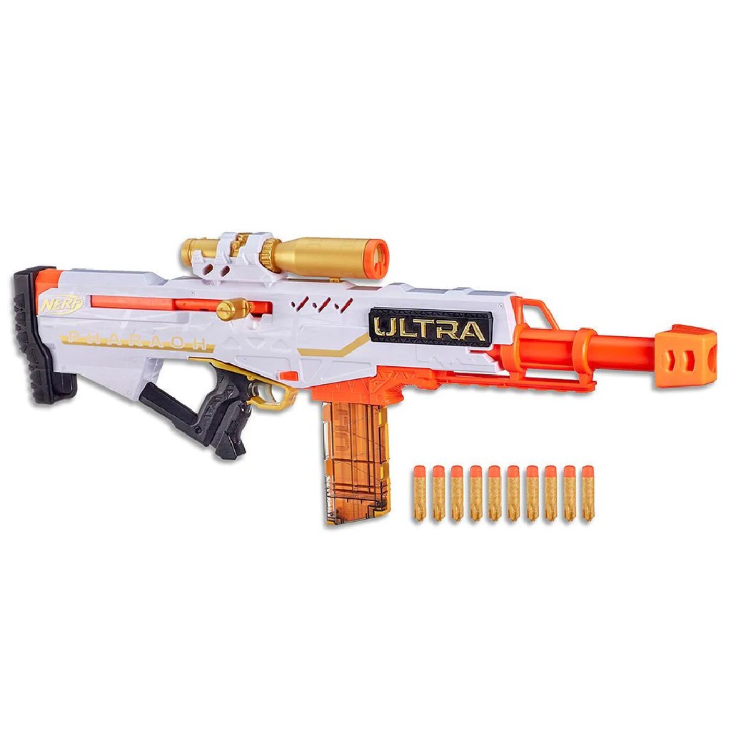 NERF Ultra Pharaoh Sniper Blaster - Pistol Mainan