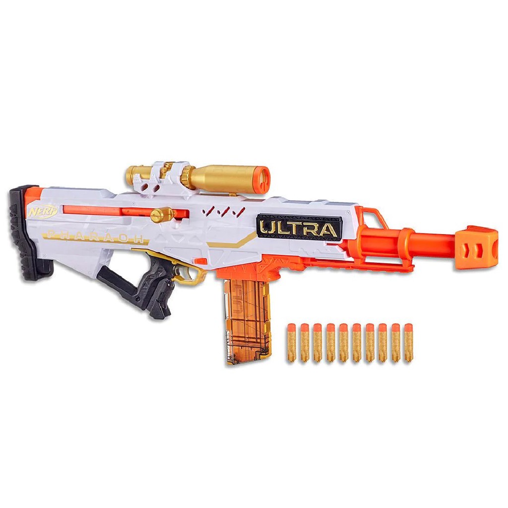 NERF Ultra Pharaoh Sniper Blaster - Pistol Mainan