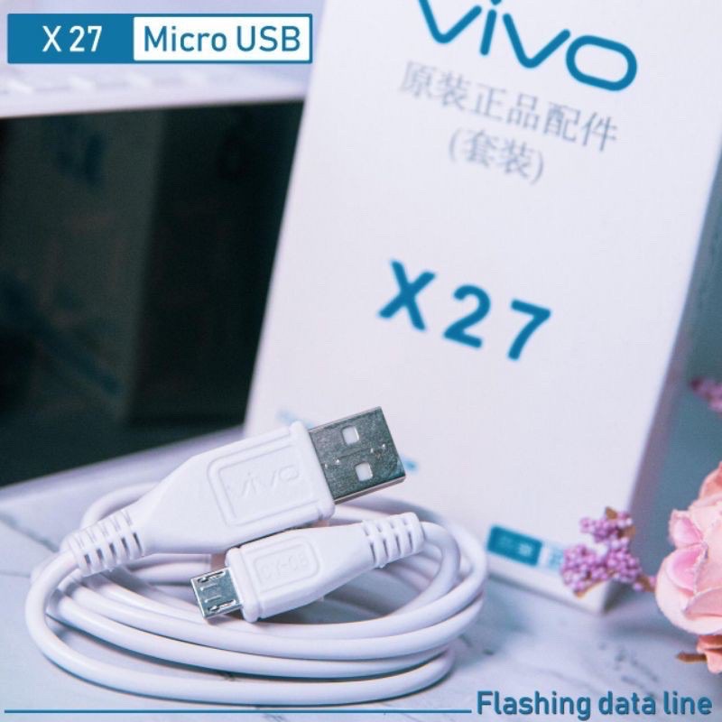 Kd Kabel Data VIVO X27 Micro Usb Ori 99%