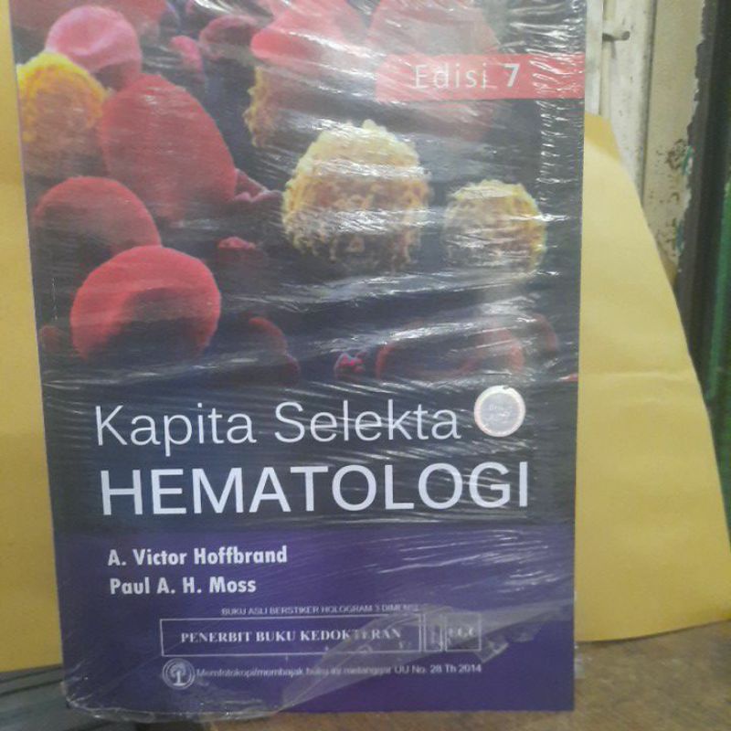 Kapita selekta hematologi edisi 7 A victor hoffbrand.