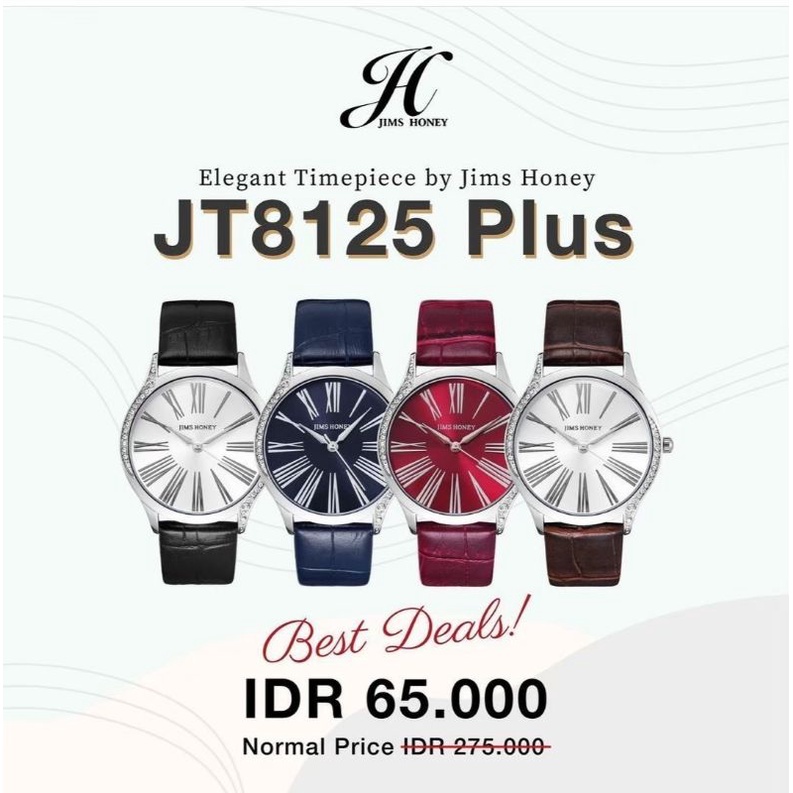 Jam Tangan JT 8125 +