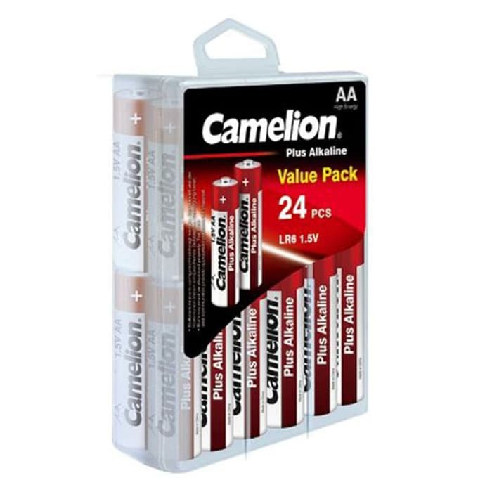 CAMELION BATERAI ALKALINE AA / BATTERY CAMELION ALKALINE A2 - 24Pcs