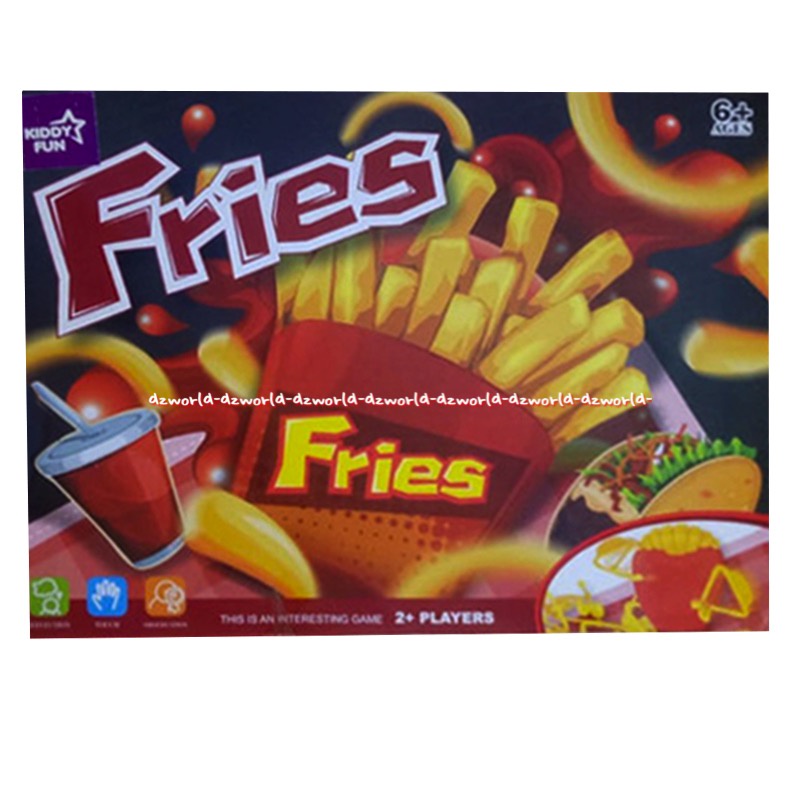 Kiddy Fun Fries French Fryres Mainan Kentang Goreng Untuk Anak Anak Kiddyfun Frenchfries
