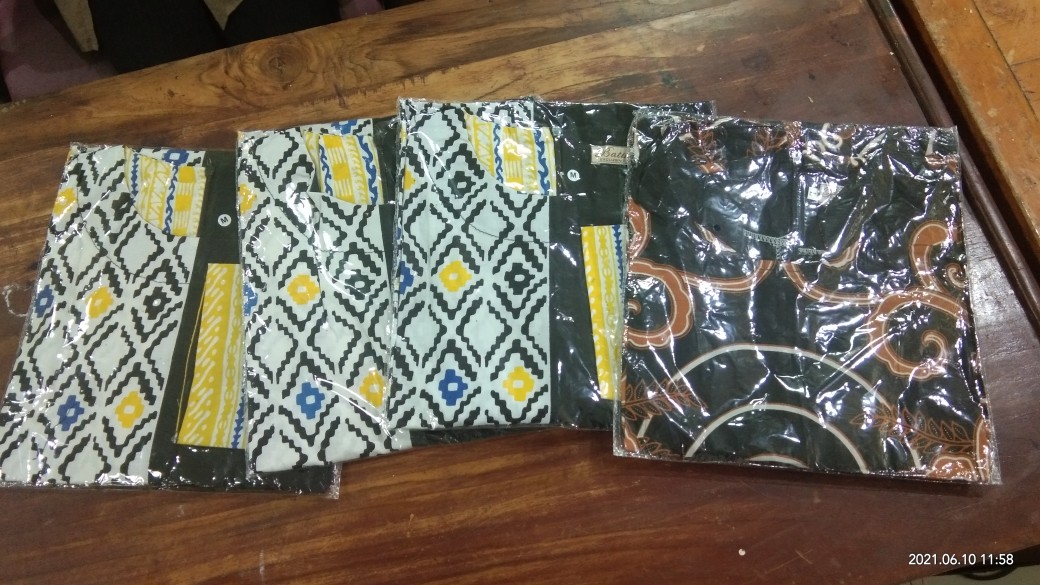 Terlaris Serut Genes Jelita Tunic Navbor Yelbor Whitbor Creambor Tunik Batik Modern Hrb030 Dolbi Dob