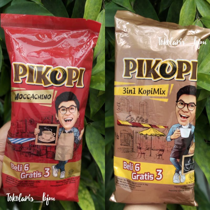 

Kopi Pikopi Instan Rasa Moccachino Mix 3in1