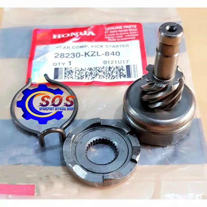 Gear Pinion Kick Selah OriHonda Beat FI New -  Gear Gigi Pinion Kick Stater Honda Beat FI