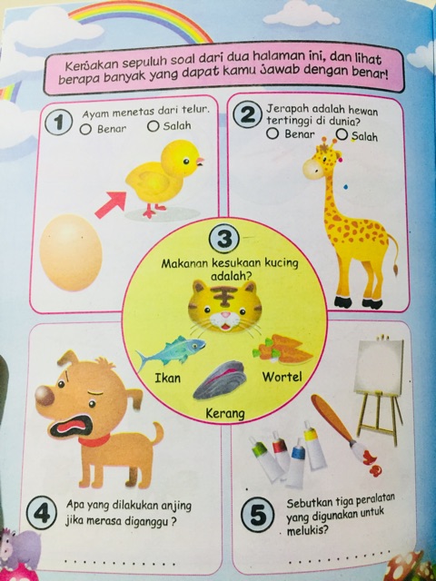 Buku Anak,Games Book for Creative &amp; Smart KIDS