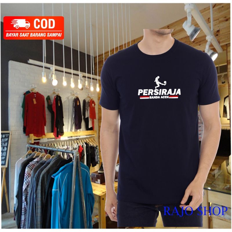 KAOS/BAJU DISTRO KEREN MURAH KAOS MASA KINI KAOS PRIS WANITA/KAOS BOLA PERSIRAJA BANDA ACEH PUTIH KA