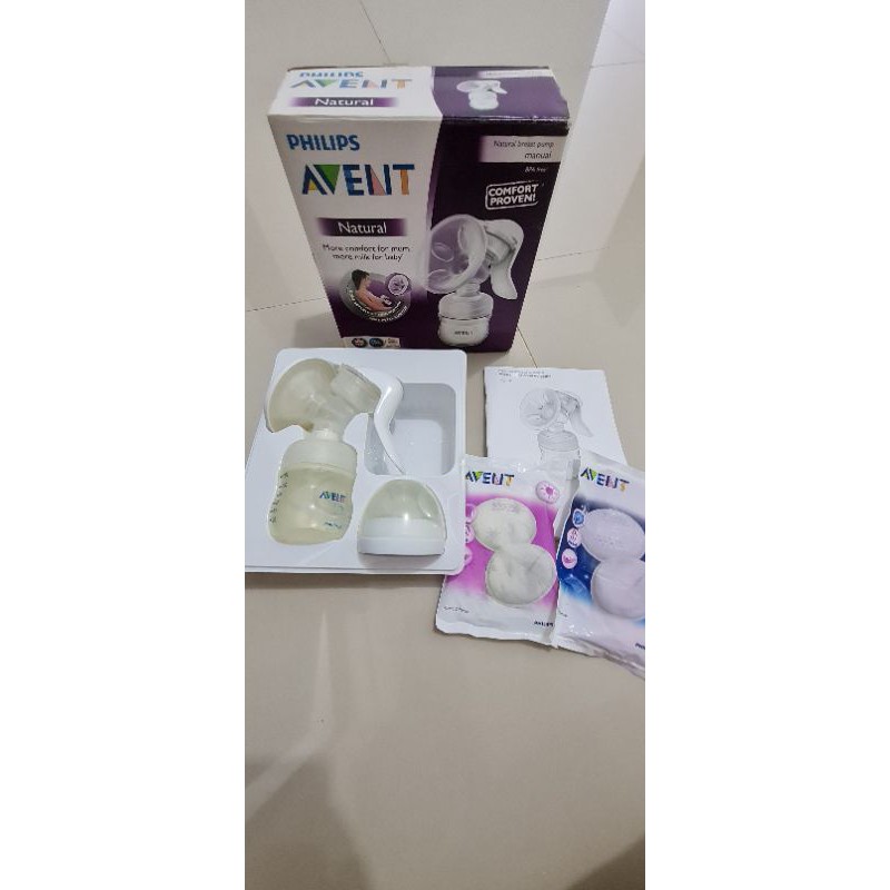 avent philips pump manual (preloved)