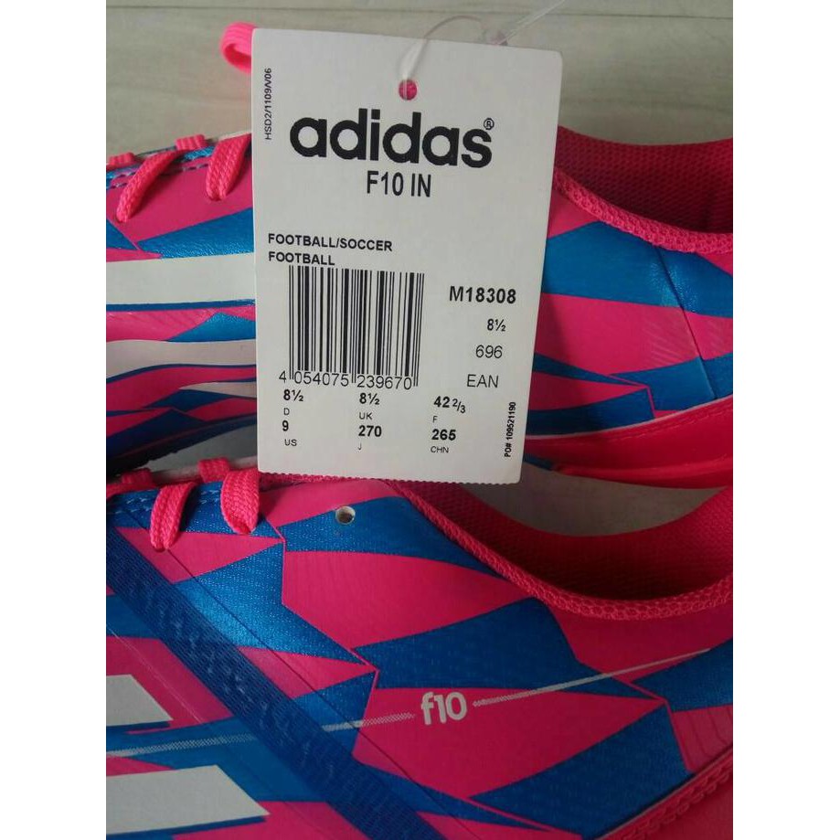 SEPATU FUTSAL ADIDAS F10 ORIGINAL BNIB MURAH