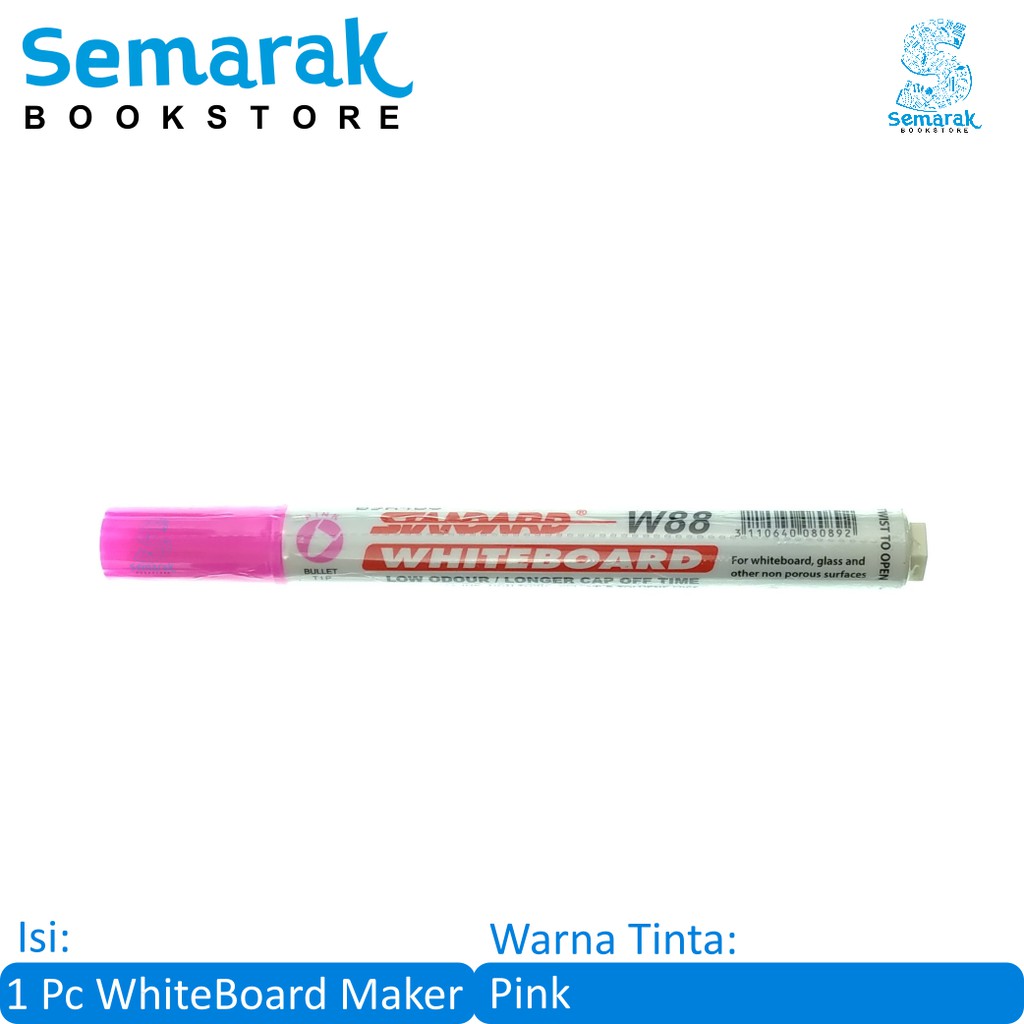 

WhiteBoard Maker Standard W88 - Pink [1 Pc]