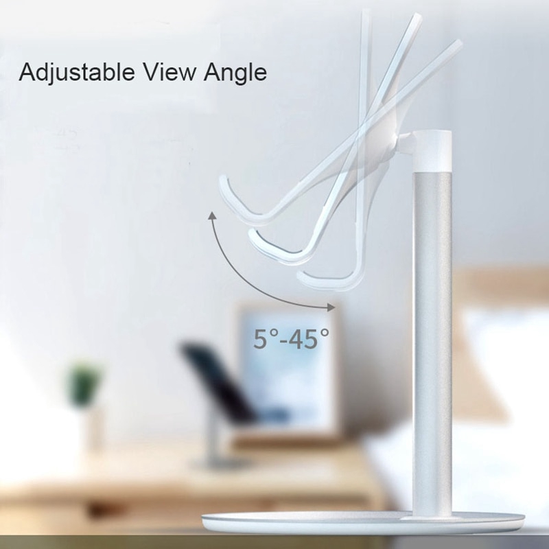 Universal Adjustable Desktop Cell Phone Holder for iPad Tablet Desk Phone Holder