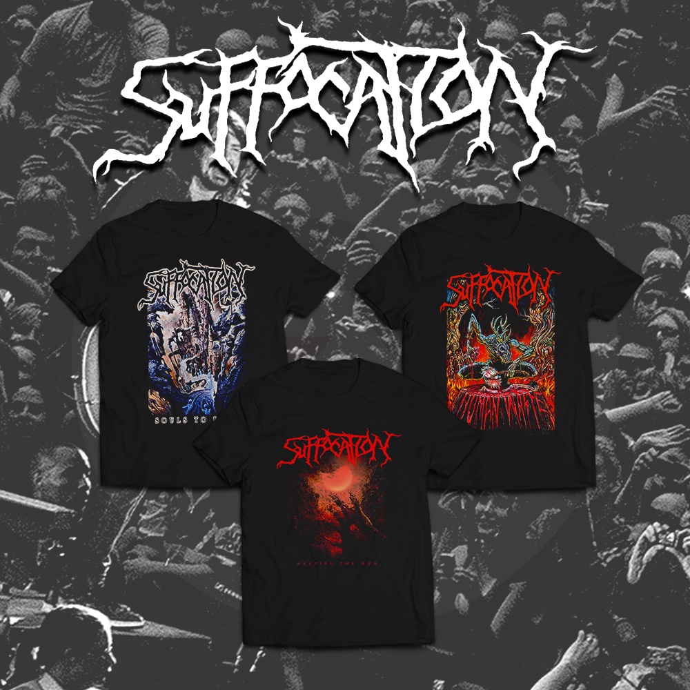 Kaos Band / T-Shirt Suffocation Series / DTG Kornit