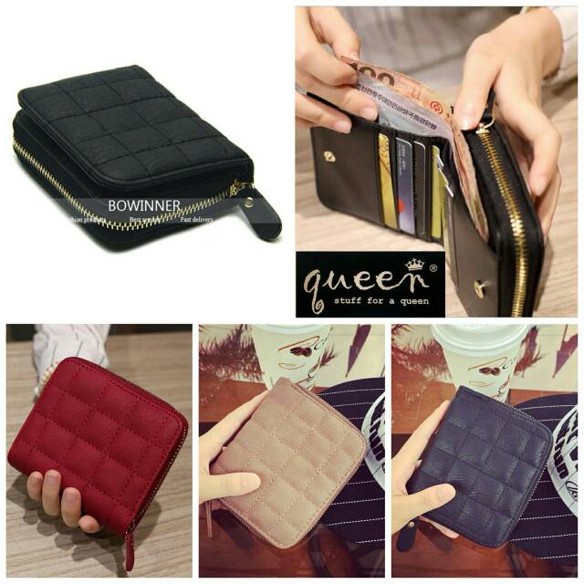 Dompet wanita lipat kimmy bordir