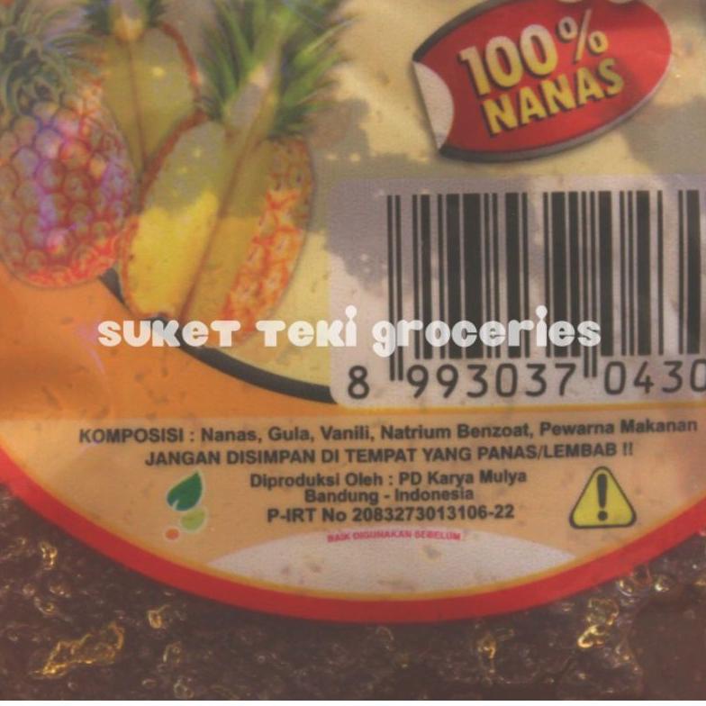 

[KODE PRODUK Z9Q894069] Isian Nastar / Selai Nanas Nastar Donny California 500gr READY Gosend
