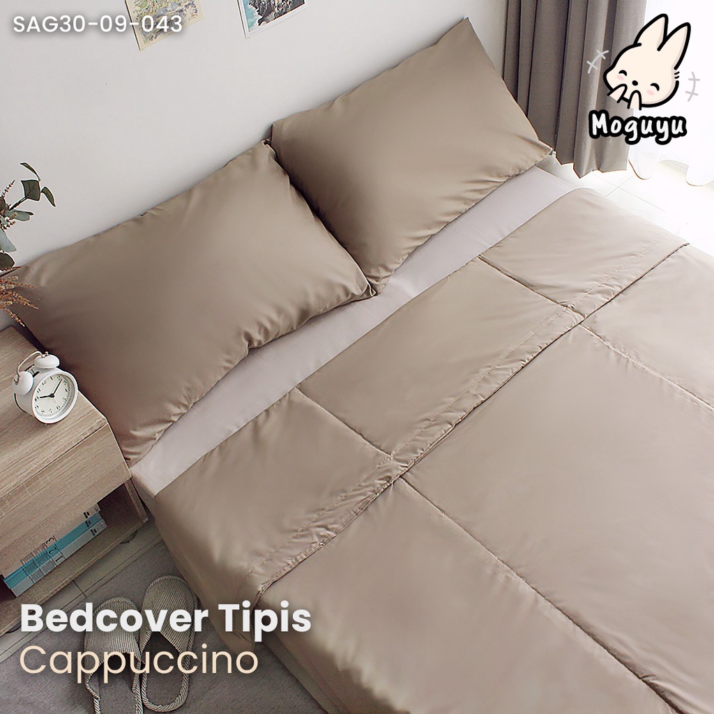 Selimut Bedcover Tipis - Size Queen King - Katun CVC - Classics - Selimut saja [SPREI MOMO]