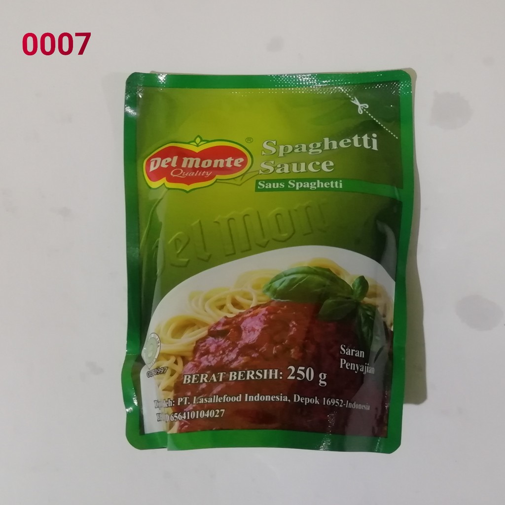 

Delmonte saus spaghetti PROMO murah 250gr