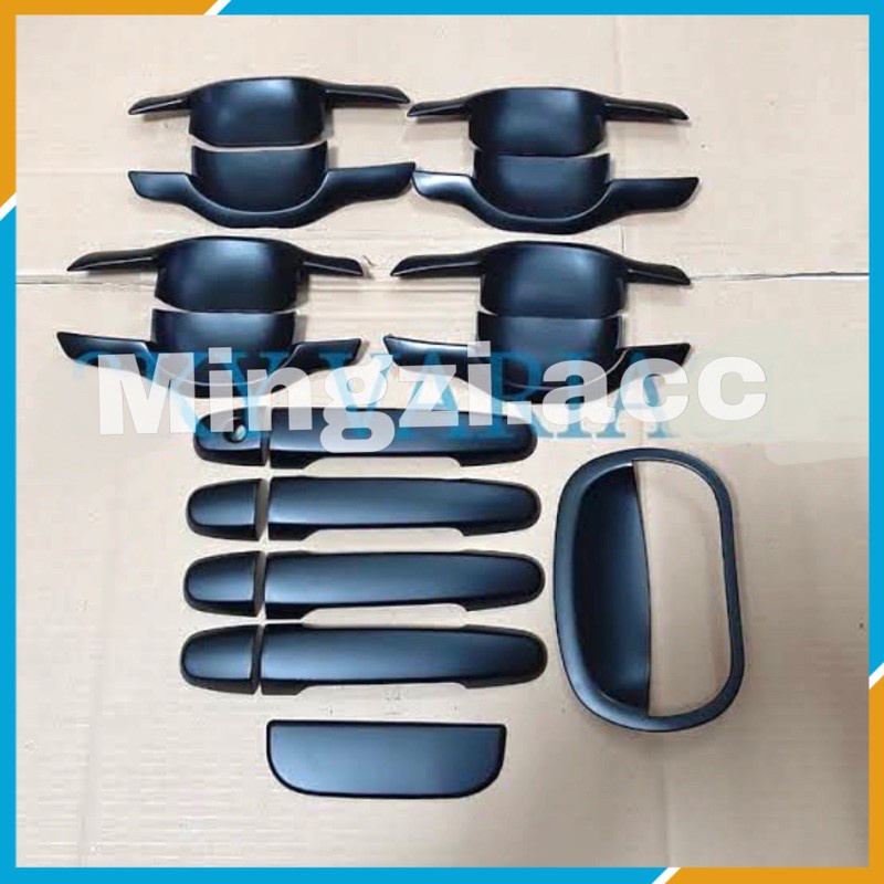 VARIASI RUSH 2008 2010 2012 2015 2016 / TERIOS HANDLE MANGKOK COVER HITAM BLACKDOP