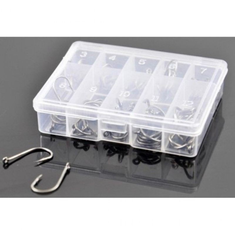 Taffsport Handled Fishing Hook Ten Division No 3-12 Set /