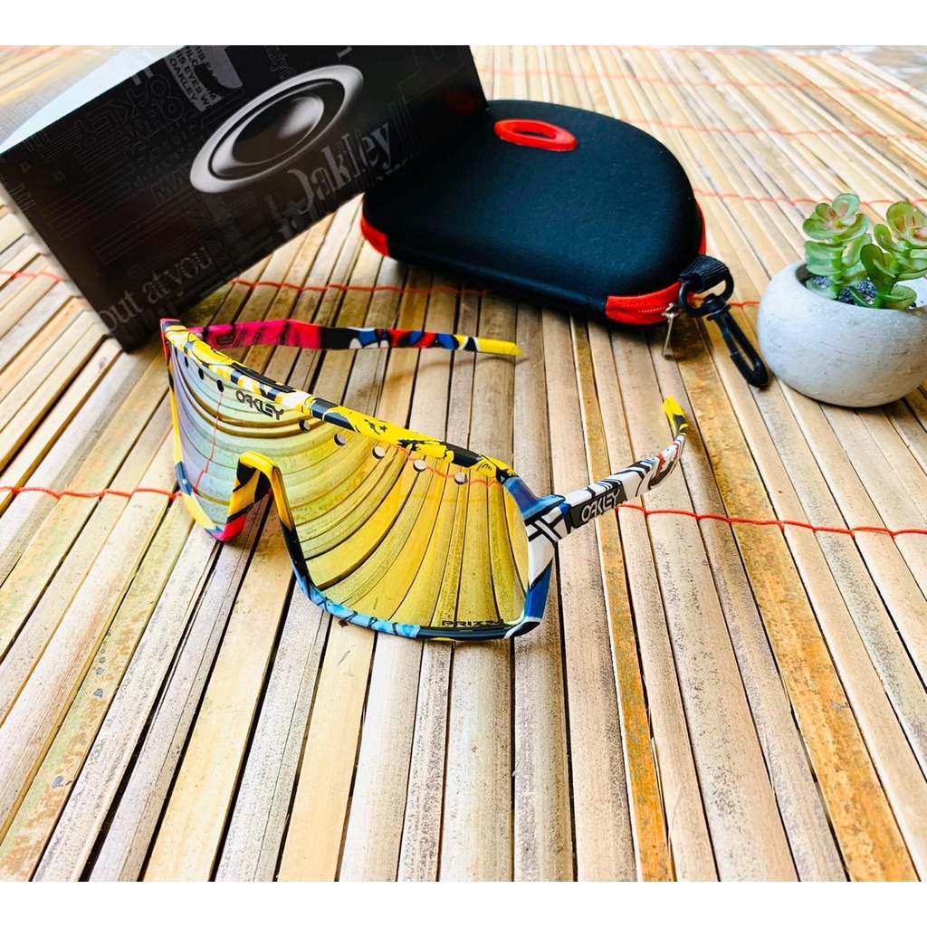 TERLARISS Kacamata Sepeda Gowes Pria 100 % Polarized Anti UV Full Set