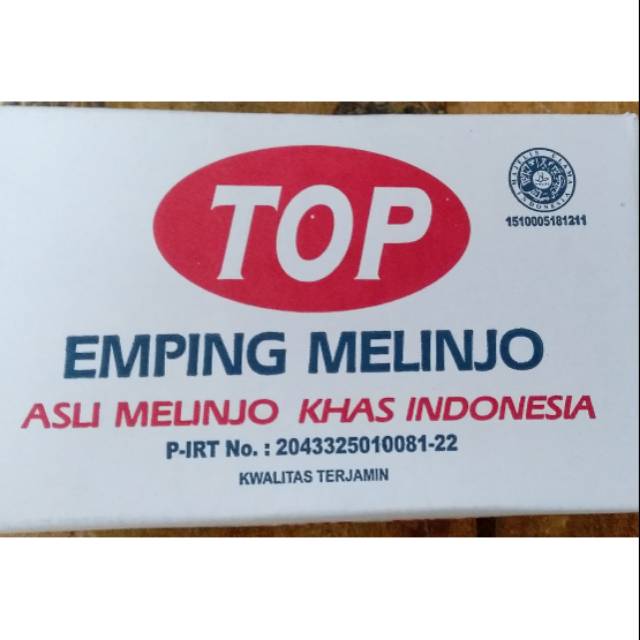 

Emping Melinjo TOP 1kg