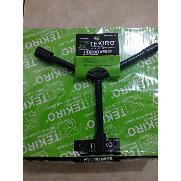 Tekiro Kunci Sock Y Ukuran  8 x 10 x 12 / Kunci Model Y JAPAN STANDART