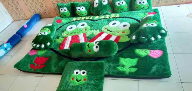 Karpet Motif Keropi Full Set