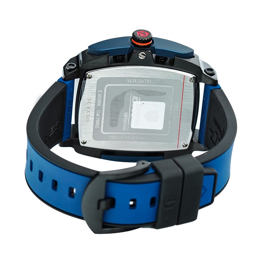 ORIGINAL Jam Tangan Pria Expedition E 3008 / E3008 / 3008 Garansi Resmi 1 Tahun, Rubber