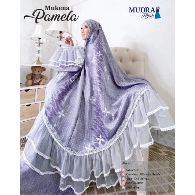 Mukena Dewasa Pamela Mudra
