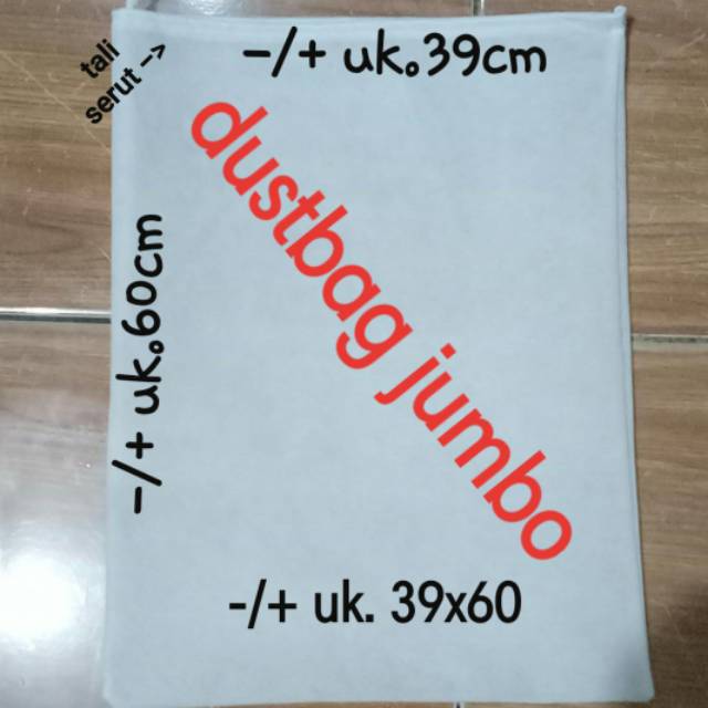 

Dustbag pUtiH -/+ uk.39x60 tebal