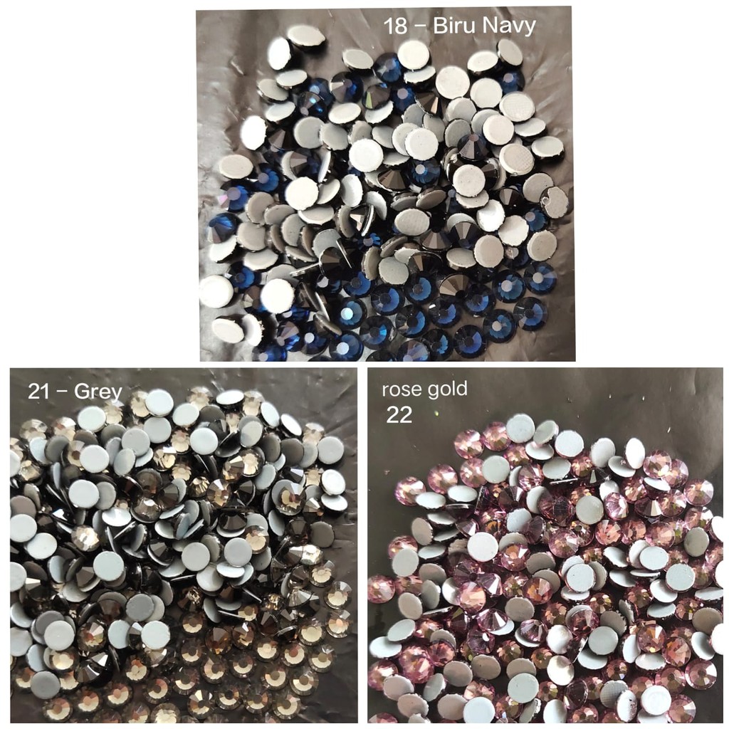 Hotfix / Rhinestone Kw1 Swarovski ss16, all colors 1 gross