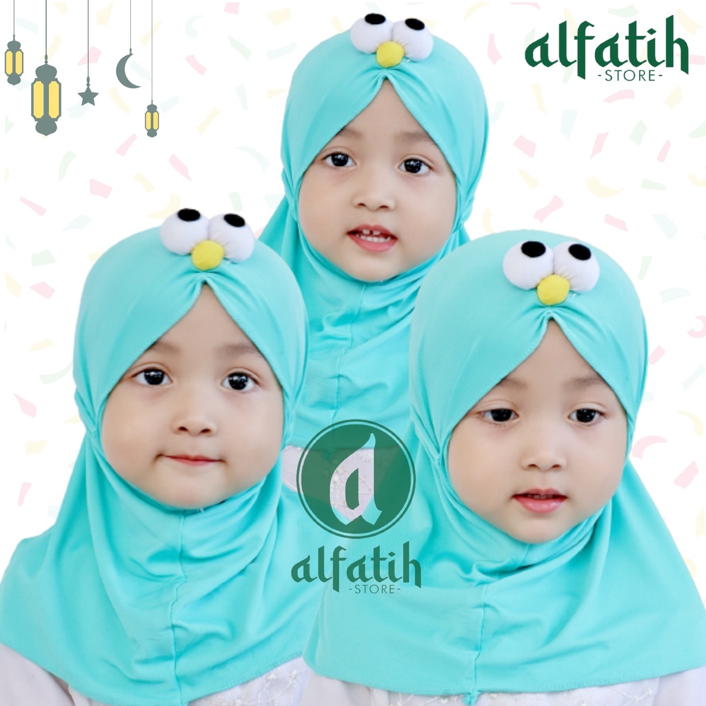 ALFATIH STORE / JILBAB ANAK ELMO EMOTICON HIJAB ANAK ELMO MURAH / JILBAB ANAK TERLARIS COD  KERUDUNG ANAK HIJAB HIJAB ANAK BAYI PEREMPUAN / HIJAB ANAK / JILBAB ANAK BAYI USIA  0-3 TAHUN BAHAN JERSEY PREMIUM NYAMAN DI PAKAI