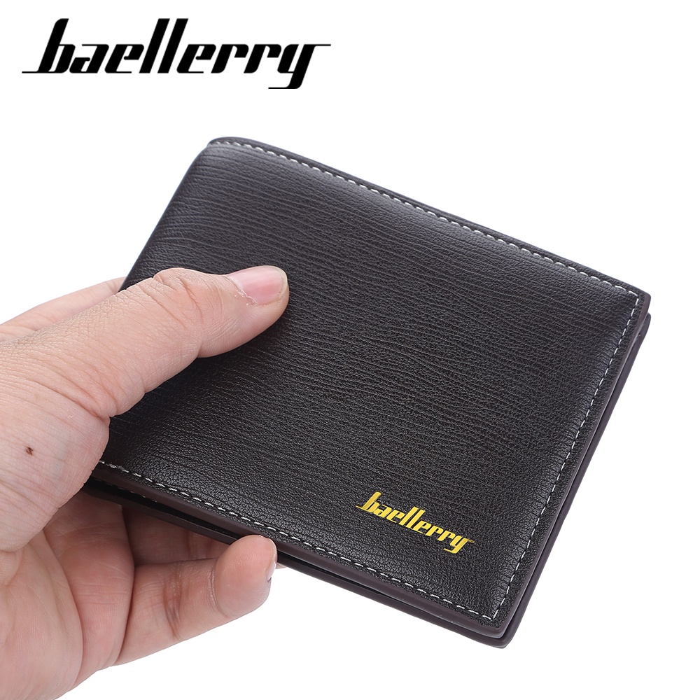 BAELLERRY DR080 Dompet Pria Bahan Kulit PU Leather Premium WATCHKITE WKOS